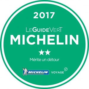2 étoiles au Guide vert Michelin