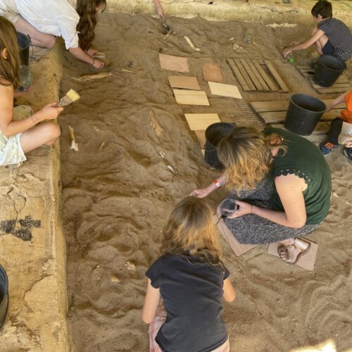 Atelier fouille archéologique